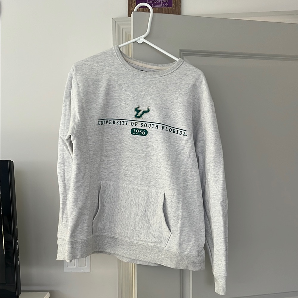 Grey University of South Florida (USF) Crewneck